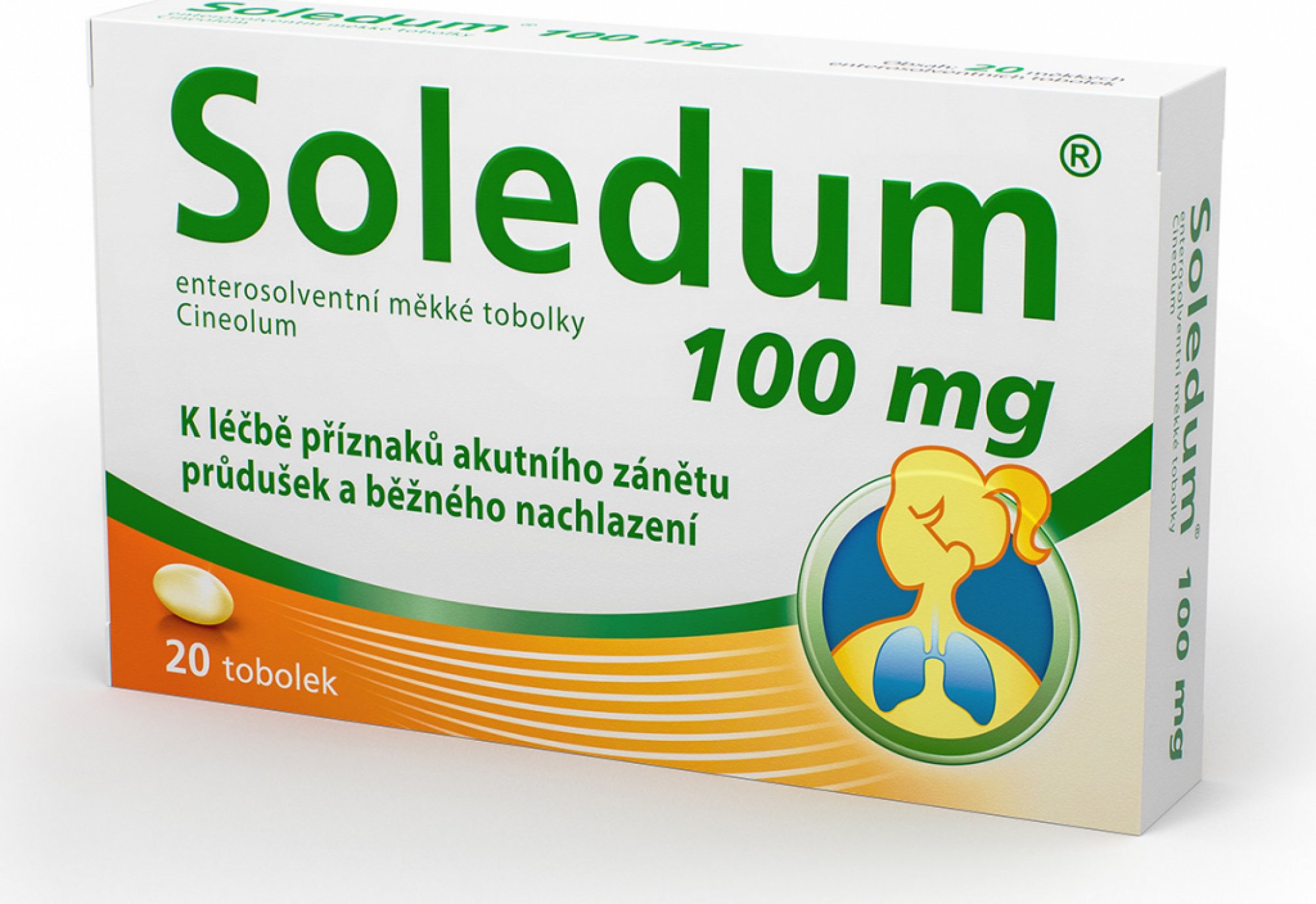 SOLEDUM POR 100MG CPS ETM 20