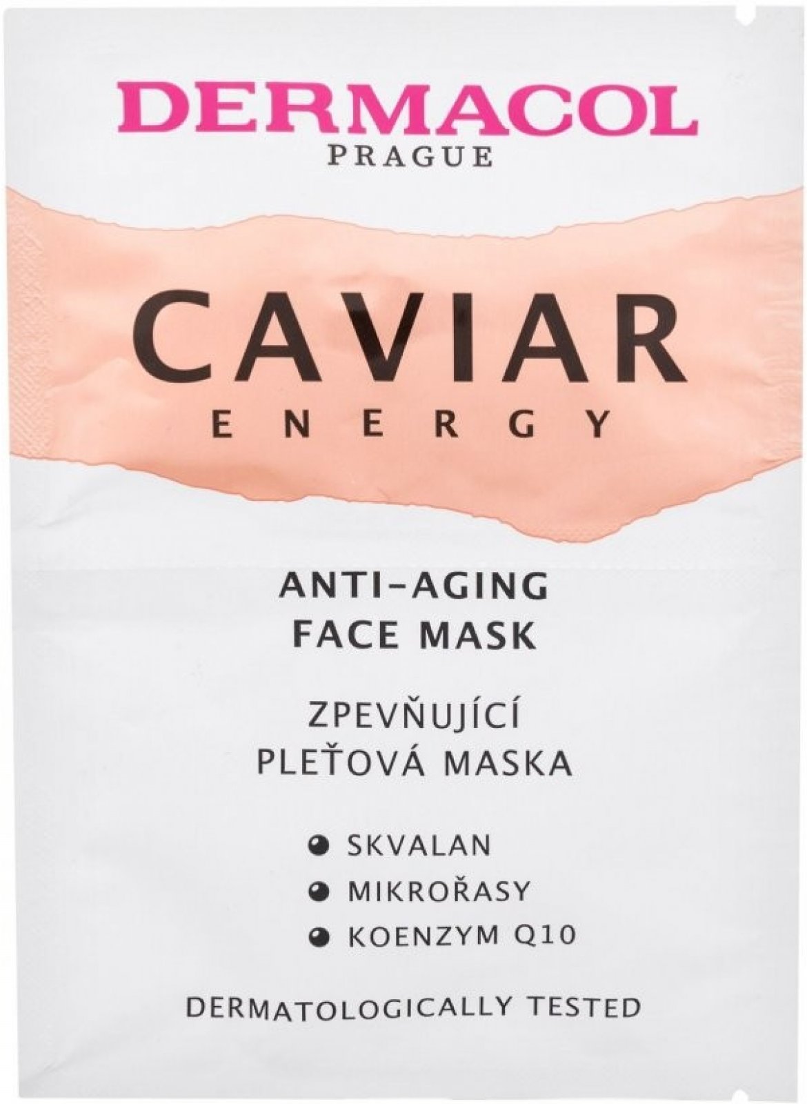 Dermacol Caviar energy maska s mikrořasami 2 x 8 ml