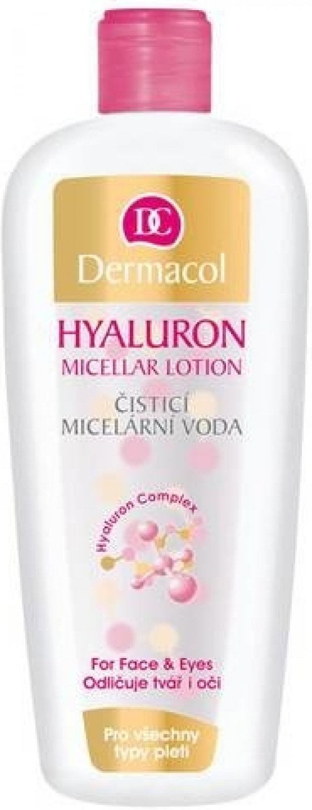 Dermacol Hyaluron čistící micelární voda 400 ml