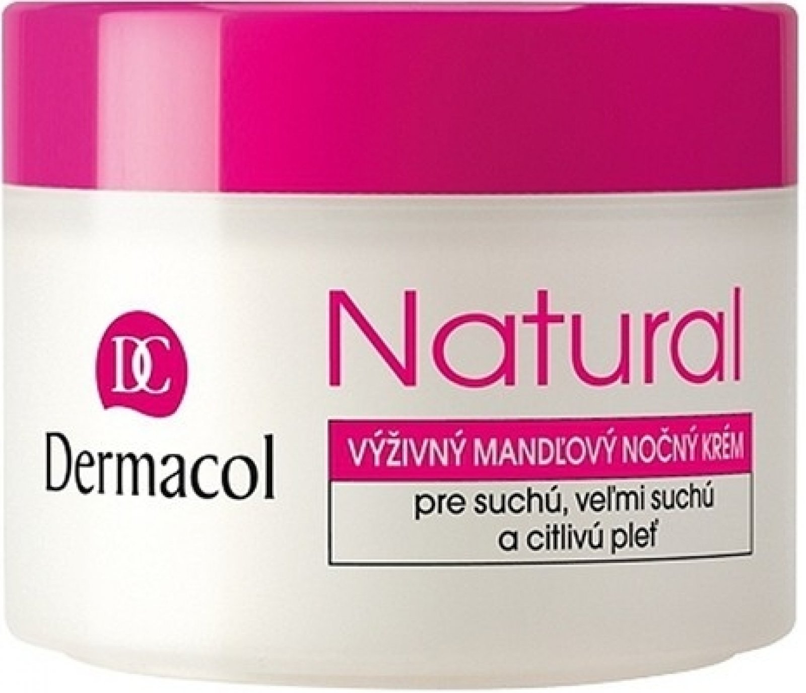 Dermacol Natural výživný mandlový noční krém 50 ml