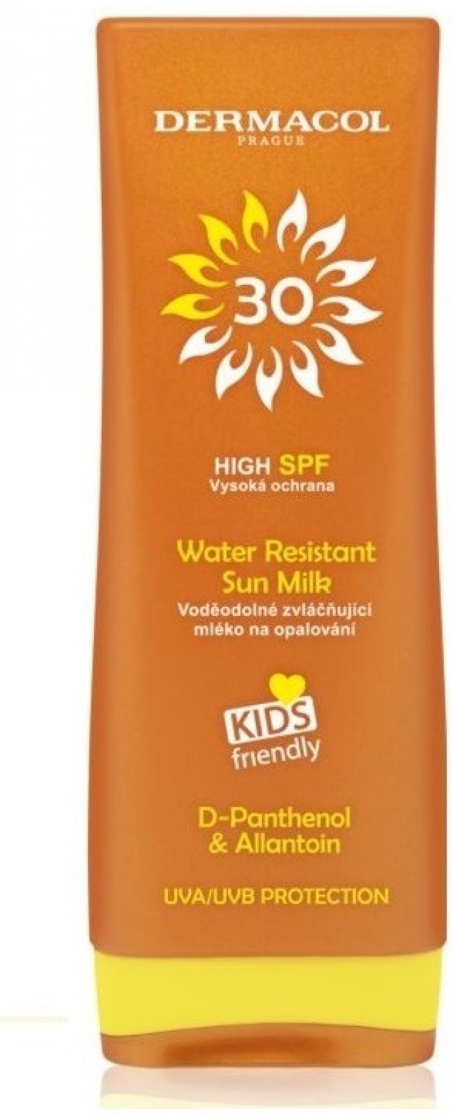 Dermacol Sun Water Resistant voděodolné mléko na opalování SPF30 200 ml