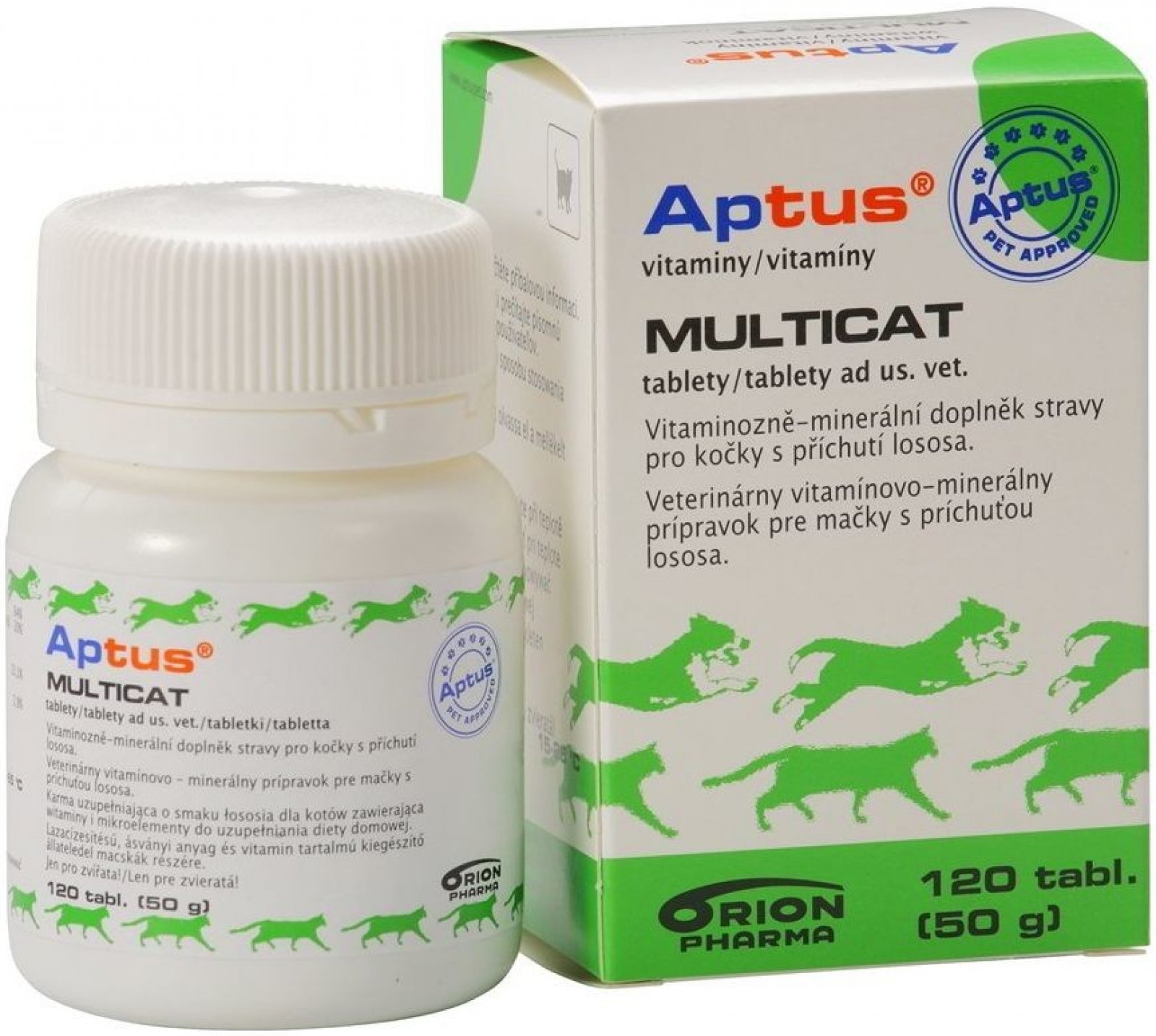 Orion Pharma Aptus Multicat Vet 120 tbl