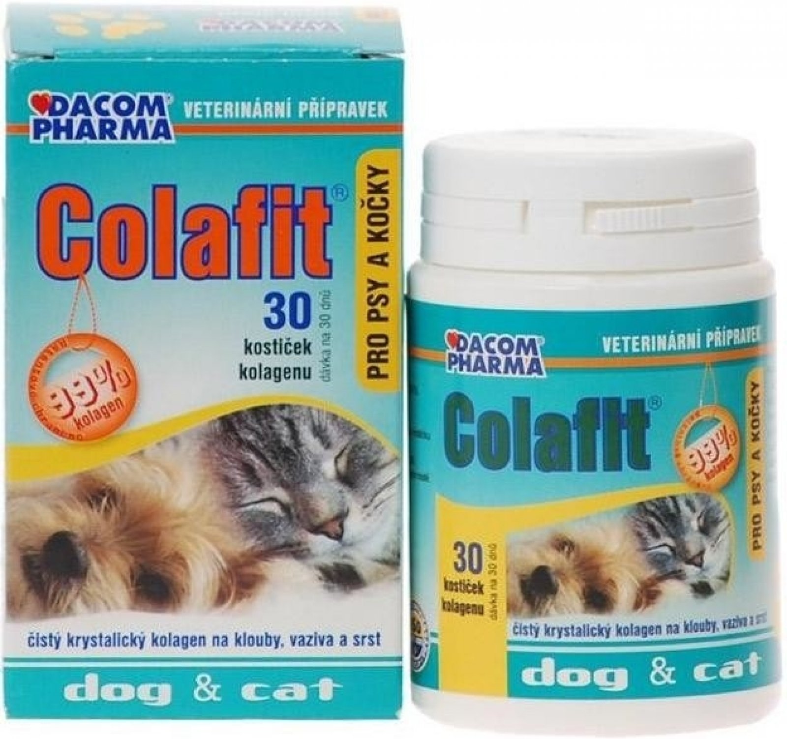 Colafit dog pro psy a kočky 30 kostiček
