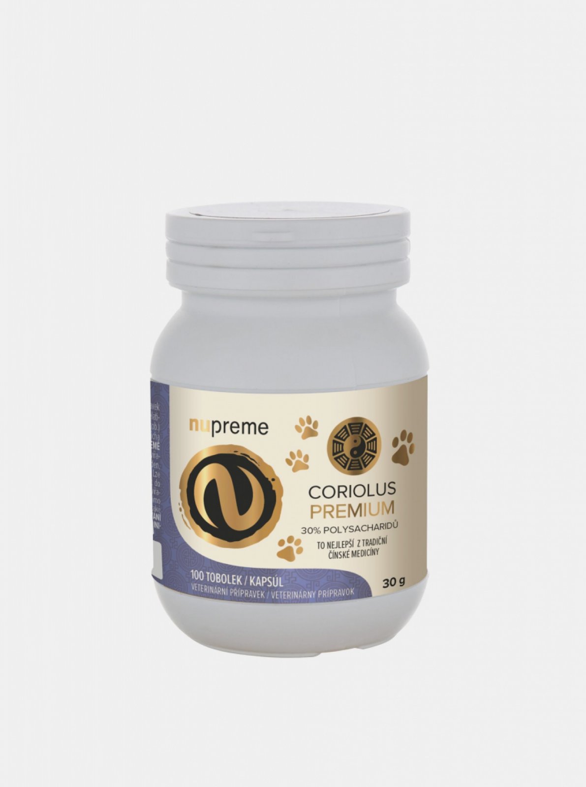 Nupreme Coriolus extrakt 100 kapslí
