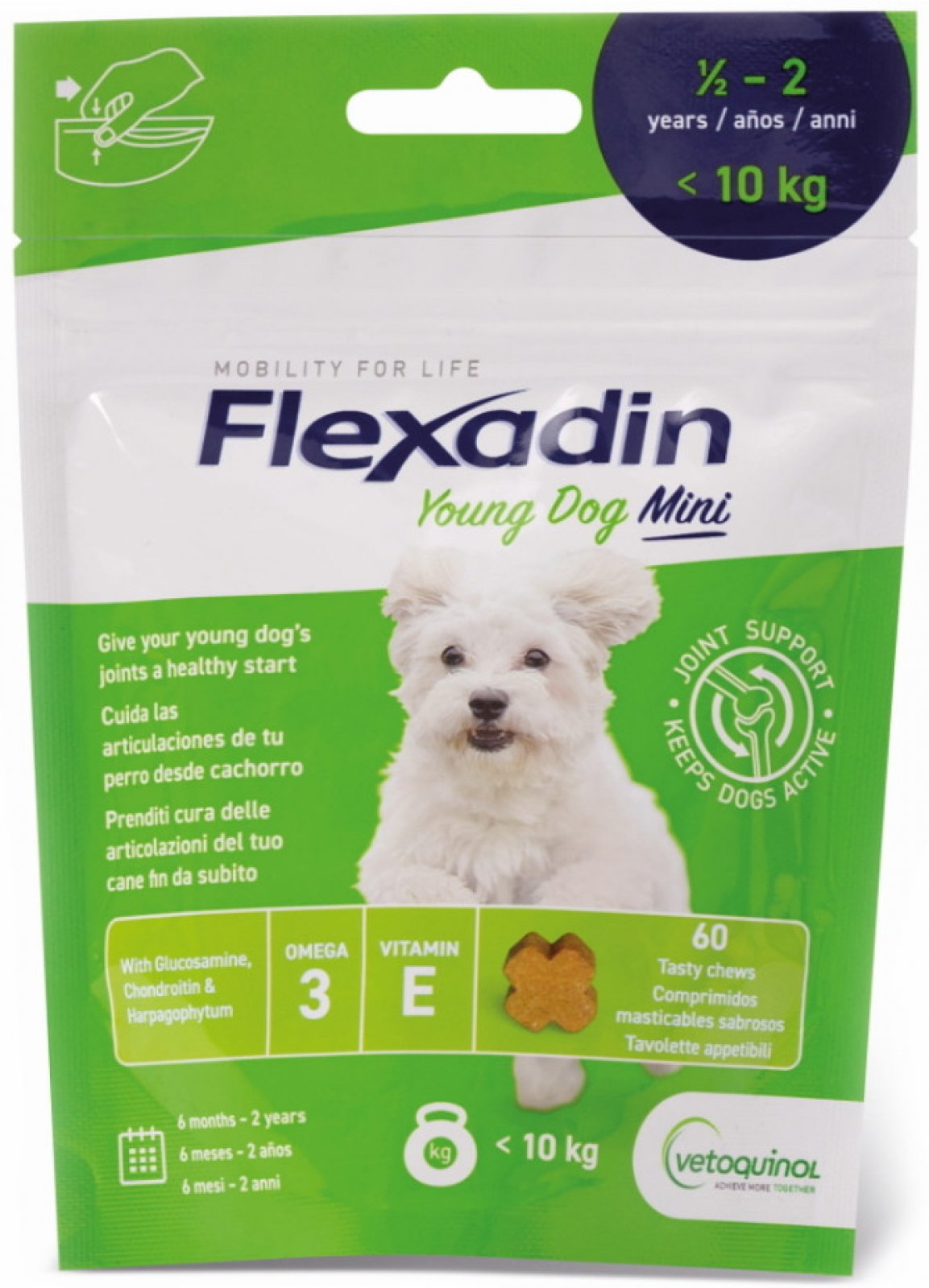 Flexadin Young Dog mini 60 tablet