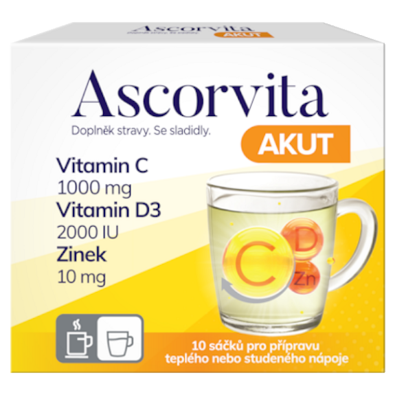 NP PHARMA Ascorvita AKUT nápoj 10x 3 g