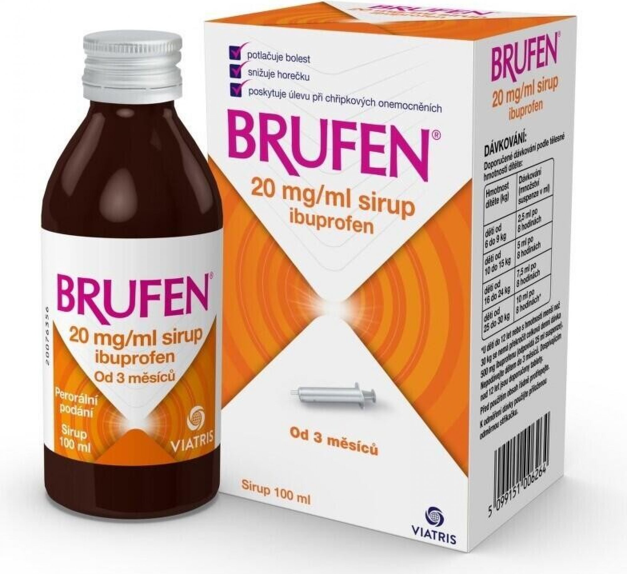 BRUFEN 20MG/ML SIR 1X100ML II