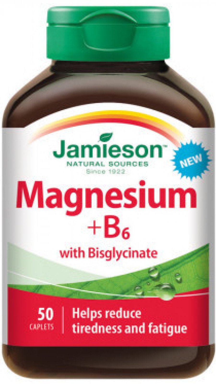 Jamieson Hořčík+vitamín B6 s bisglycinátem 50 tablet