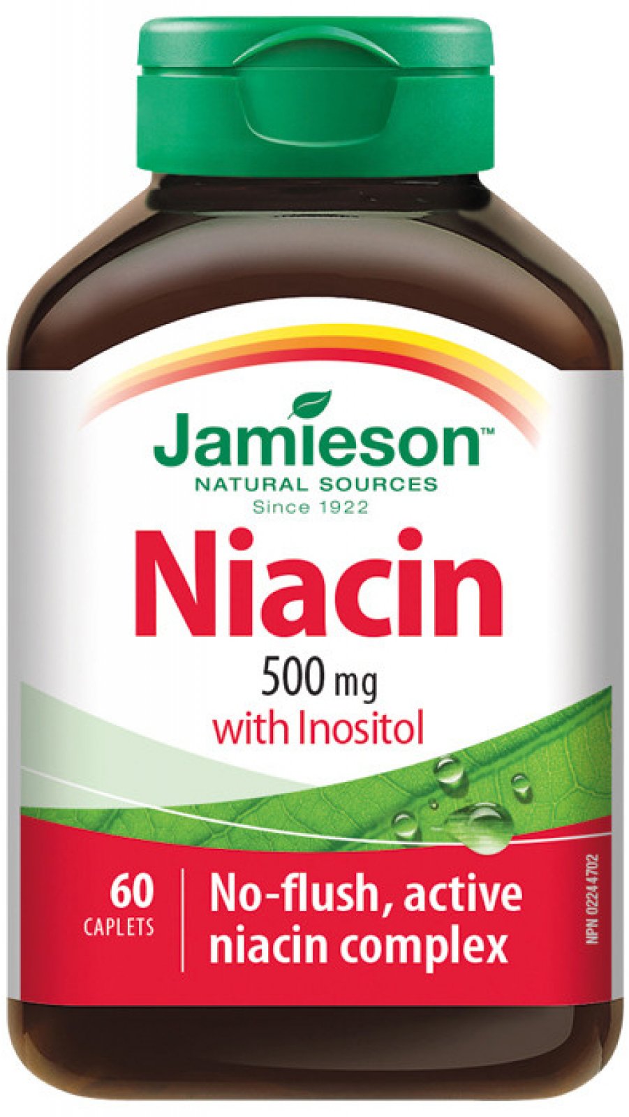 Jamieson Niacin 500 mg s inositolem 60 tablet