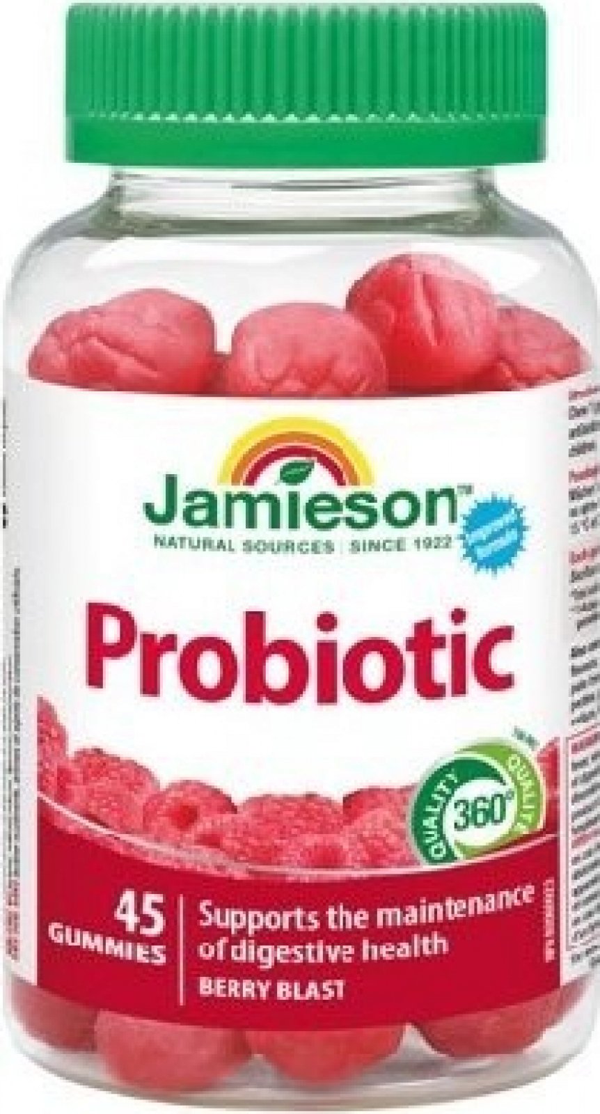 Jamieson Probiotic Gummies želatinové pastilky 45 ks