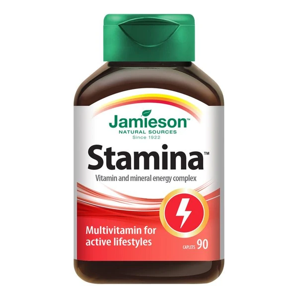 Jamieson Stamina komplex Vitamínů a miner. 90 tablet