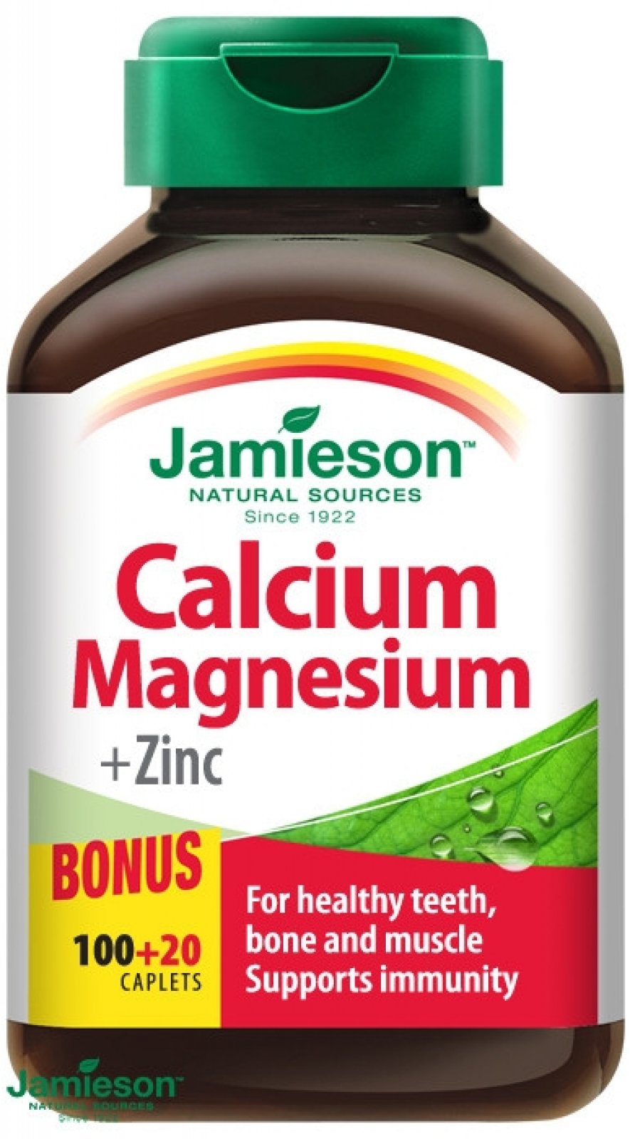 Jamieson Vápník hořčík se zinkem 120 tablet
