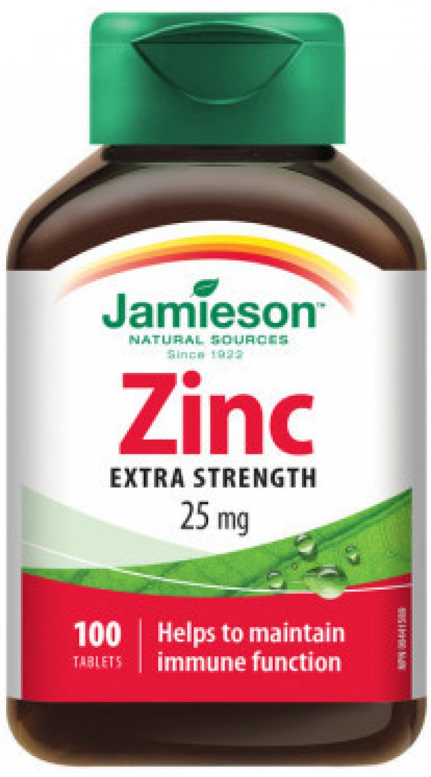 Jamieson Zinek 25 mg 100 tablet