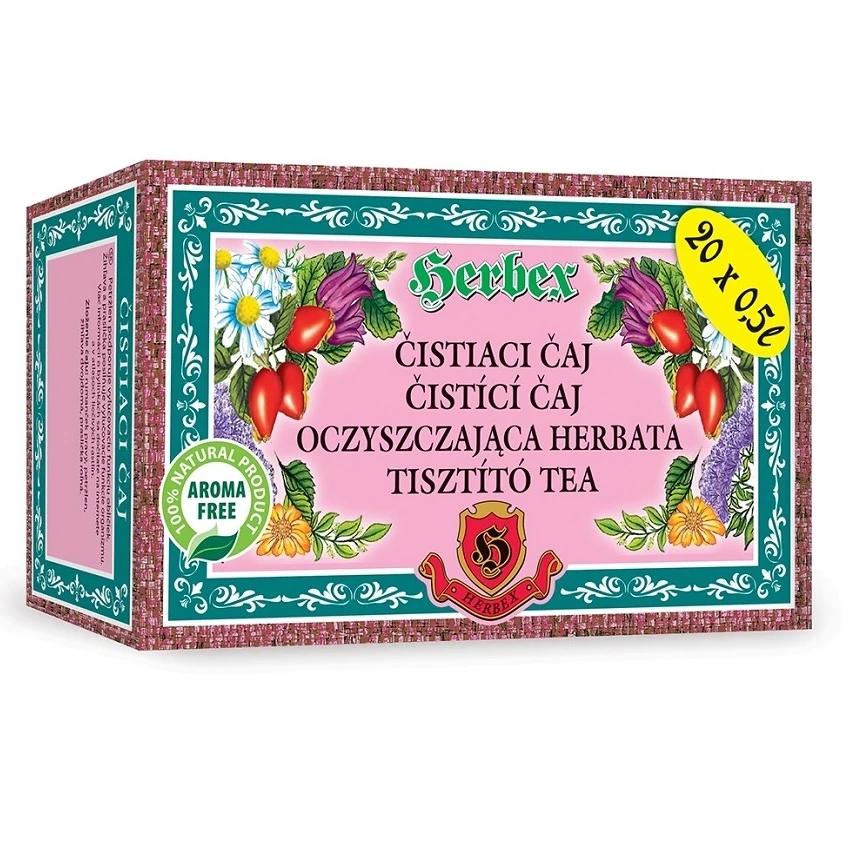 Herbex Čaj čistící ledvinový 20 x 3 g