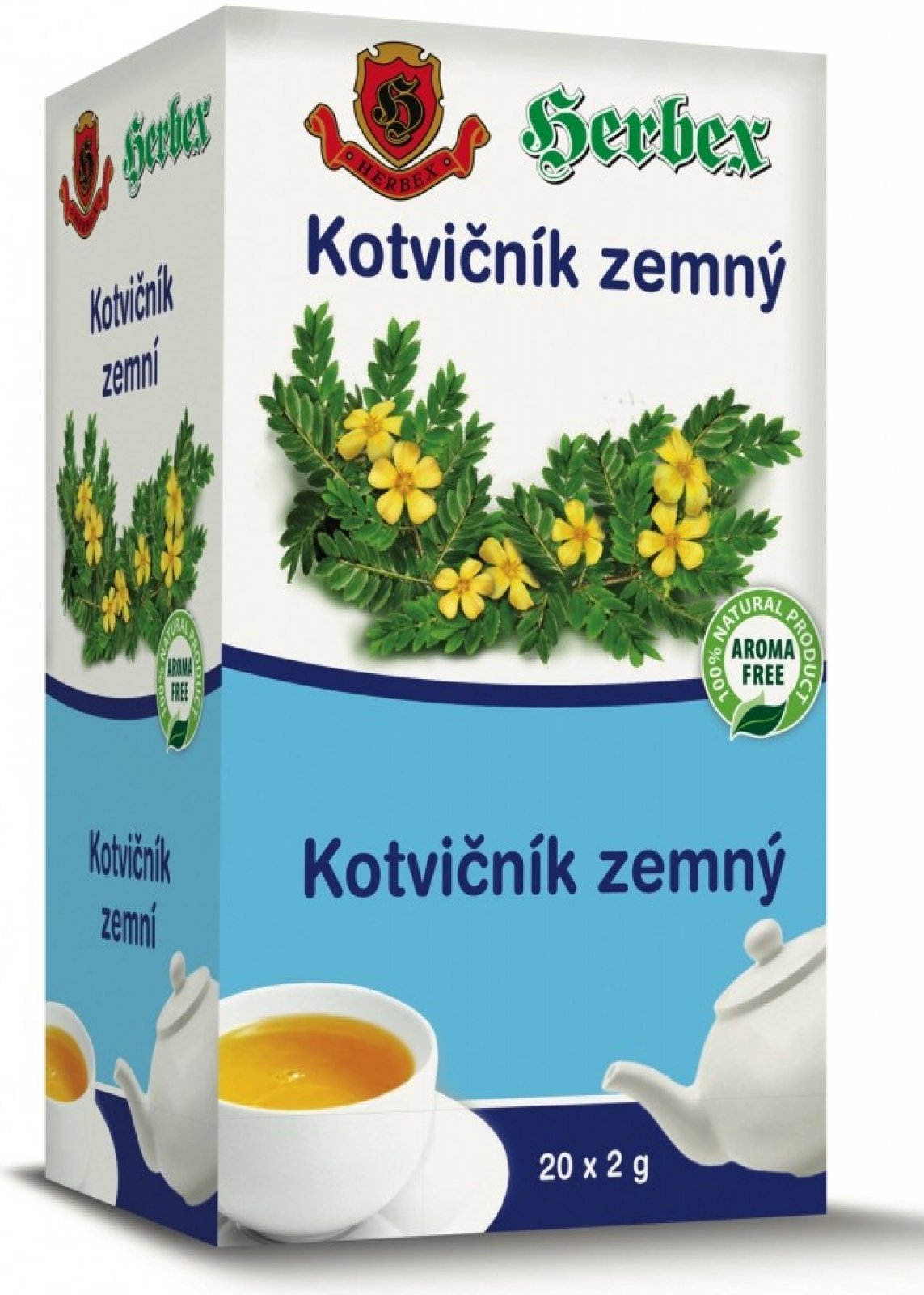 Herbex Kotvičník zemní 20 x 2 g