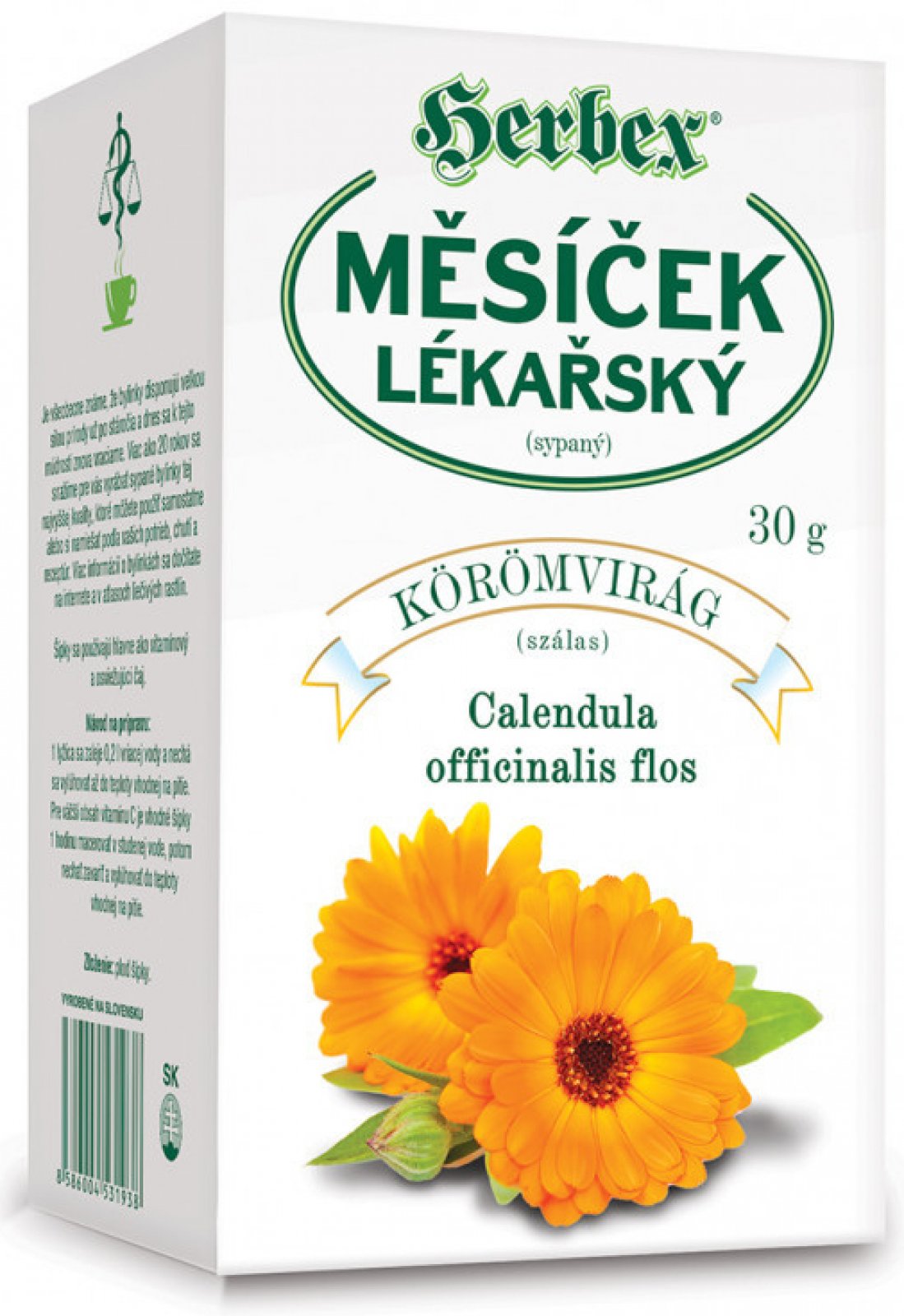 Herbex Měsíček lékařský sypaný 30 g