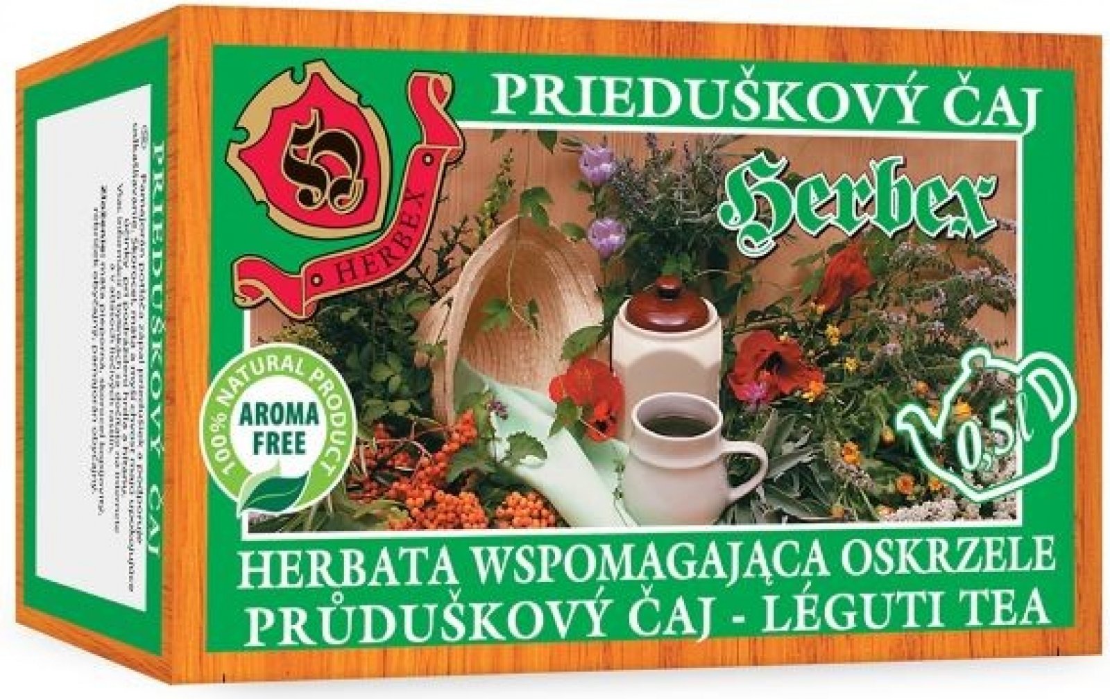 Herbex Průduškový čaj 20 x 3 g