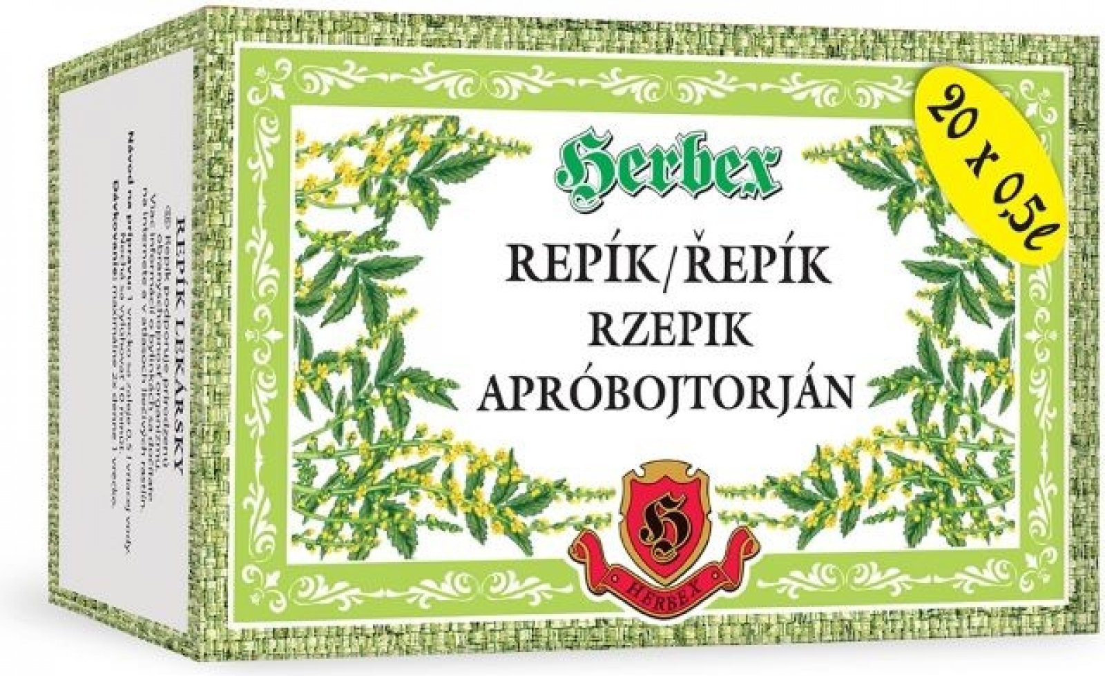 Herbex Řepík lékařský 20 x 3 g
