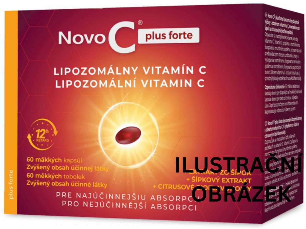 Nově C Plus Forte Lipozomalny Vit. C 60 kapslí