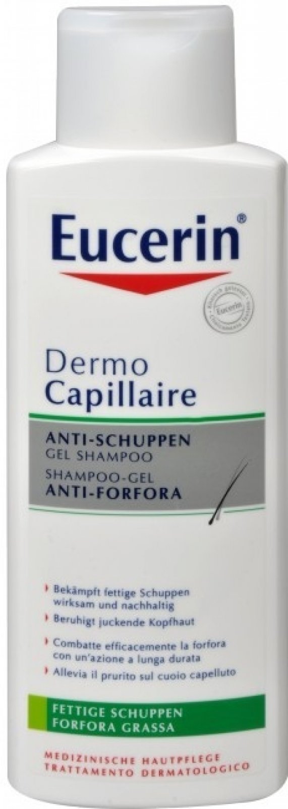 Eucerin DermoCapillaire šampon proti mastným lupům 250 ml