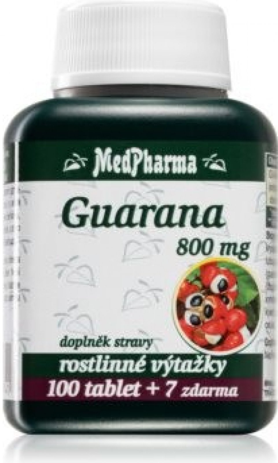 MedPharma Guarana 800 mg 107 tablet