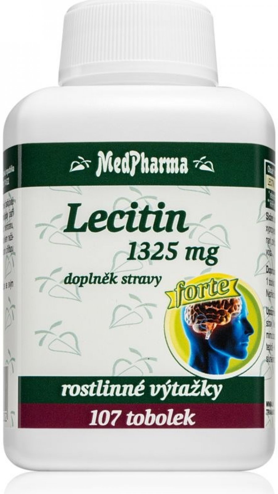 MedPharma Lecitin Forte 1325 mg 107 kapslí