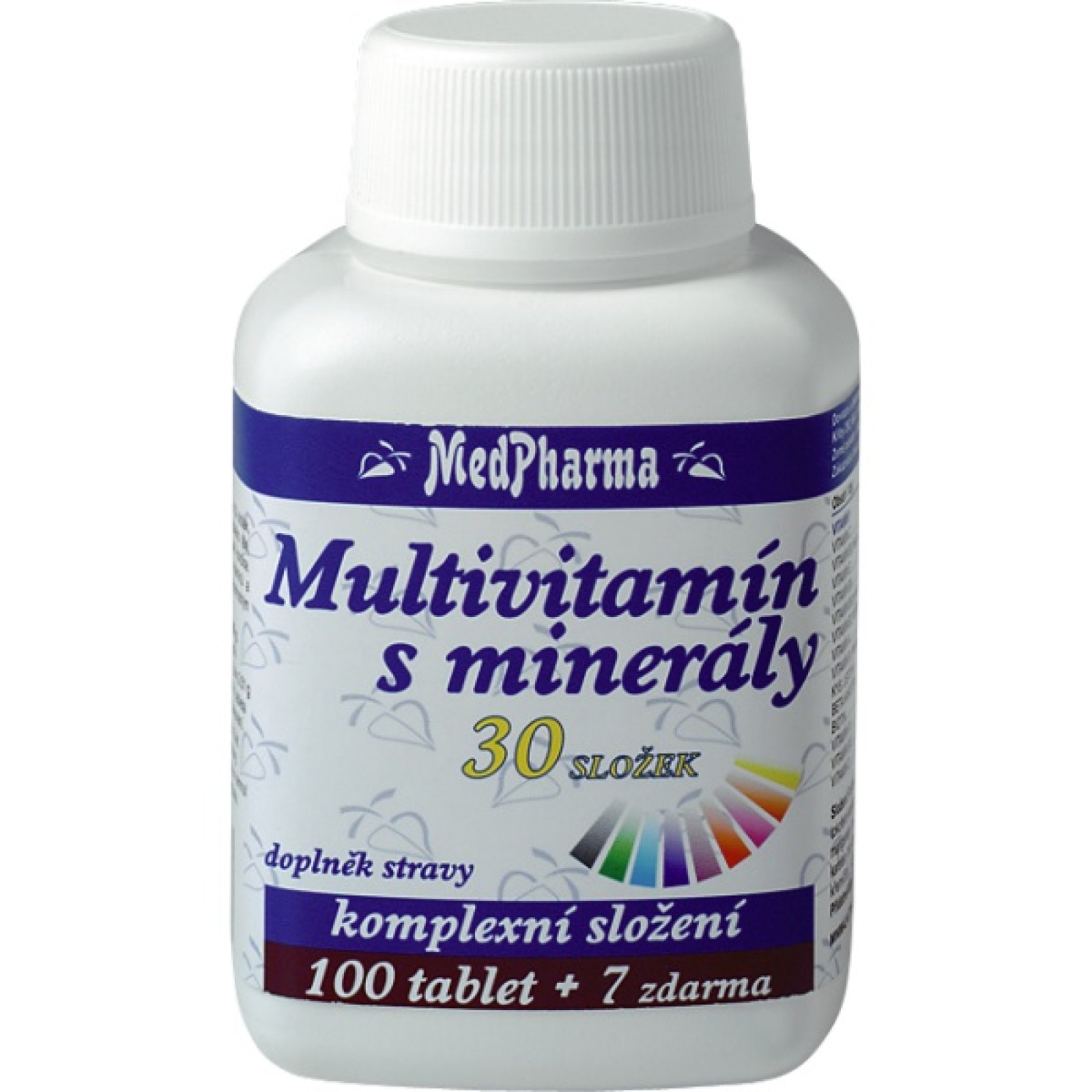 MedPharma MultiVitamín s minerály 30složek 107 tablet