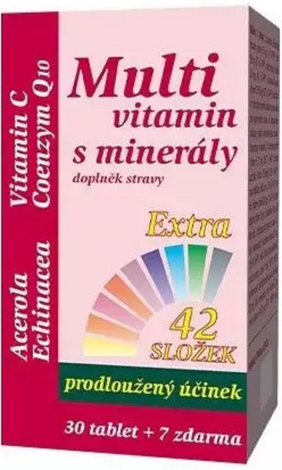 MedPharma MultiVitamín s minerály + extra C 37 tablet