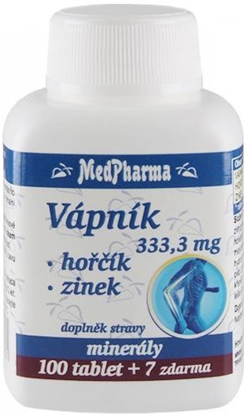 MedPharma Vápník hořčík zinek 107 tablet