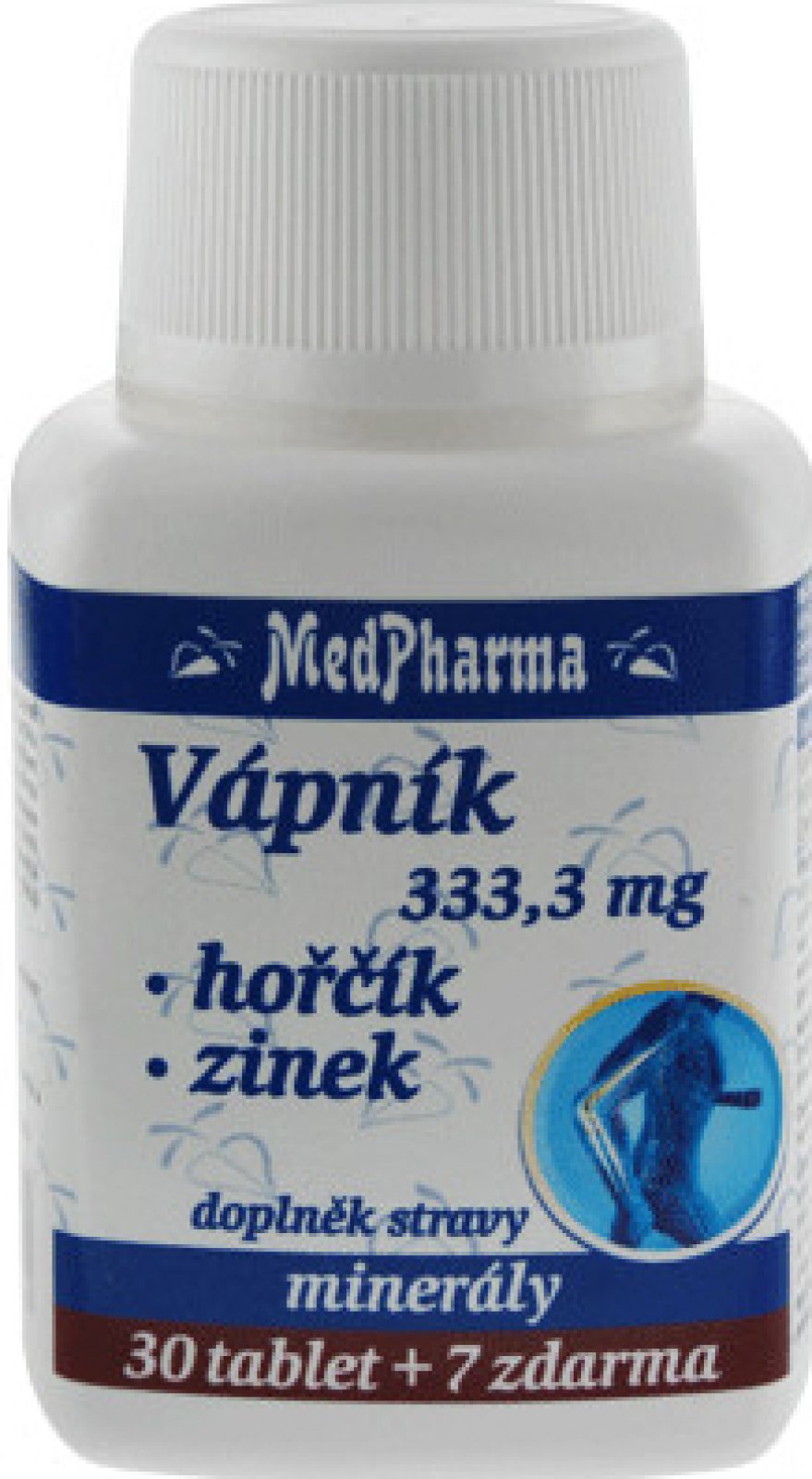 MedPharma Vápník+hořčík+zinek 37 tablet