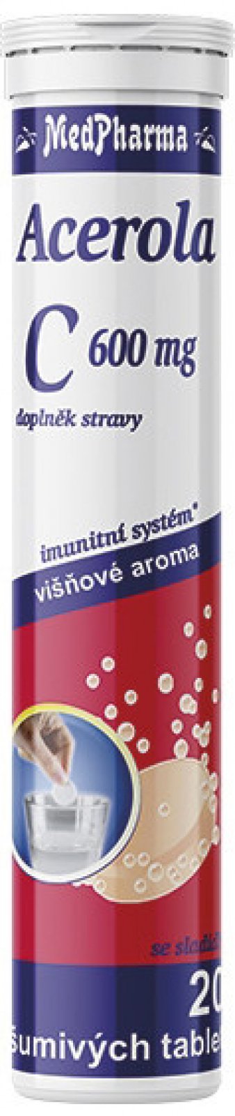 MedPharma Vitamin C 600 mg + Acerola 20 tablet