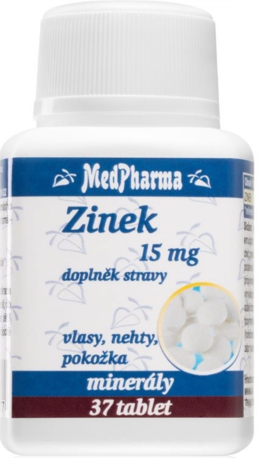 MedPharma Zinek 15 mg 37 tablet