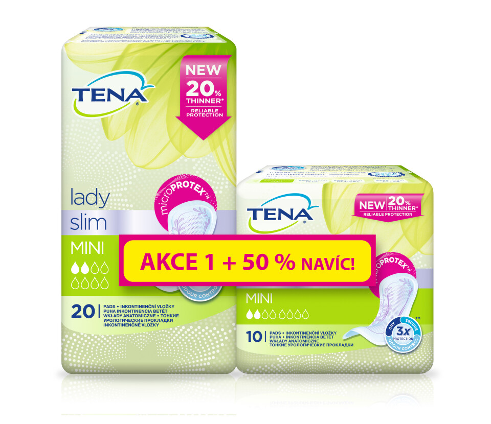 TENA Lady Slim Mini +50% navíc 760293
