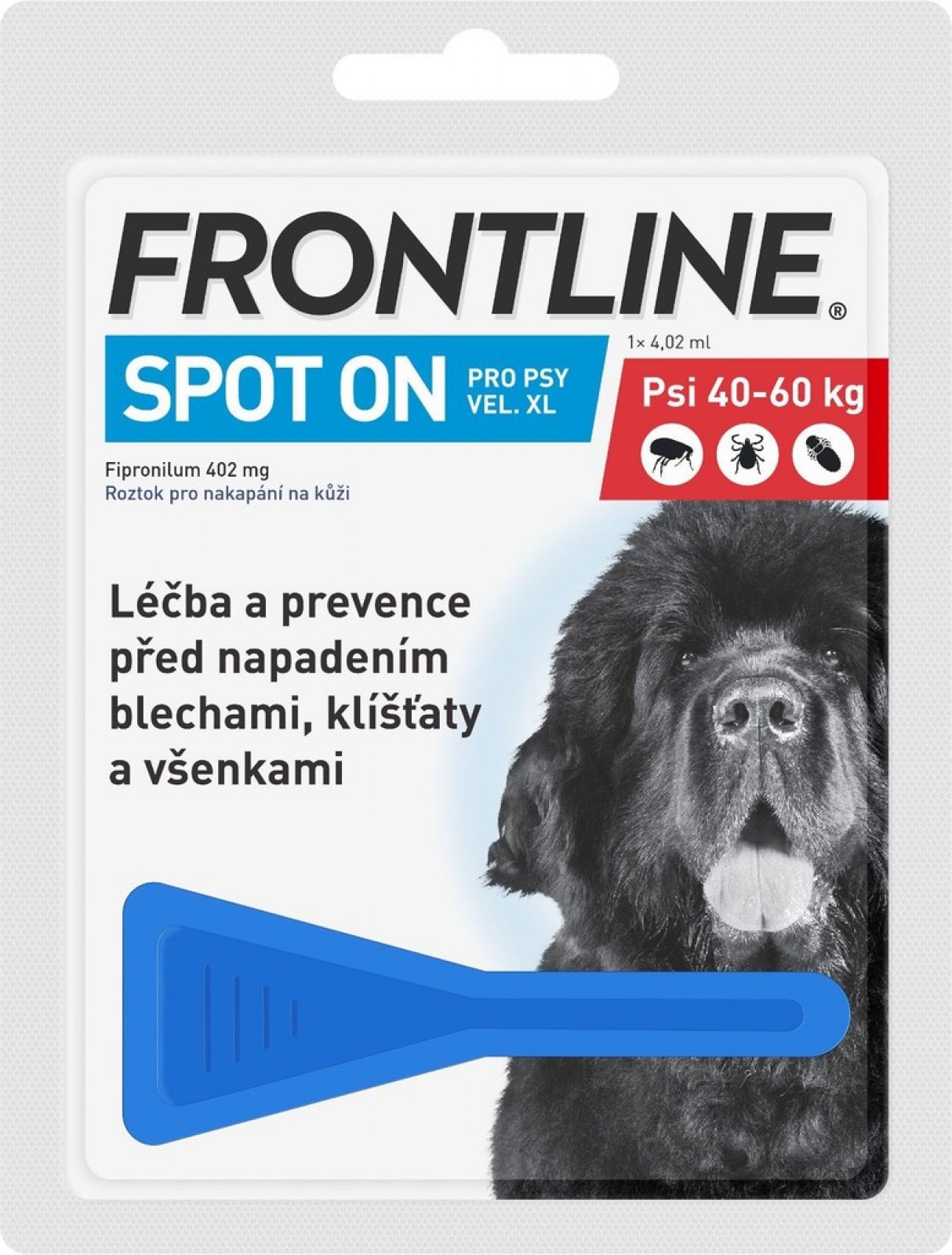 Frontline Spot-On Dog XL 40-60 kg 1 x 4,02 ml