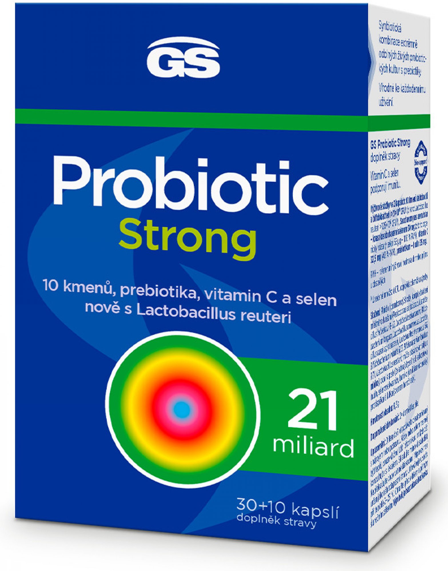 GS Probiotic Strong 30+10 kapslí