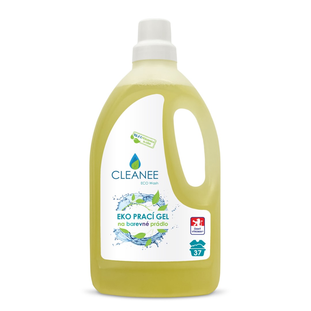 CLEANEE EKO Prací gel na barevné prádlo 1,5 l