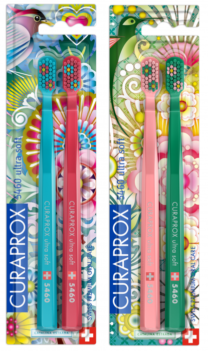 Curaprox CS Ultra Soft 5460 Cherry edition Růžová Hnědá 2 ks     Curaprox CS Ultra Soft 5460 Cherry edition Růžová Hnědá 2 ks  Curaprox CS Ultra Soft…