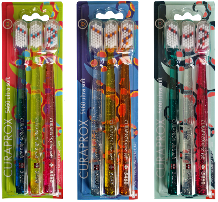 Curaprox CS Ultra Soft 5460 Cherry edition Růžová Hnědá 2 ks     Curaprox CS Ultra Soft 5460 Cherry edition Růžová Hnědá 2 ks  Curaprox CS Ultra Soft…