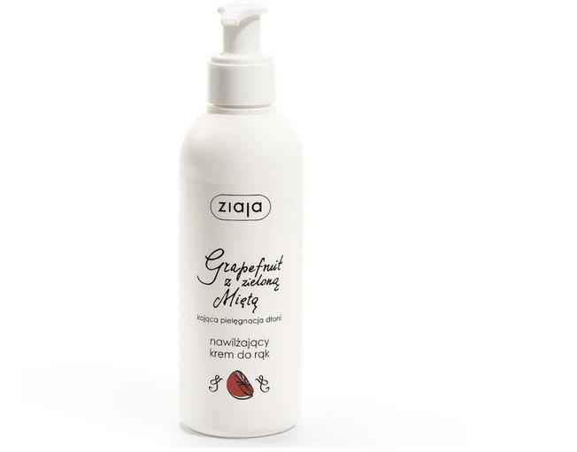 Ziaja Hand Cream Grapefruit & Green Mint krém na ruce 200 ml