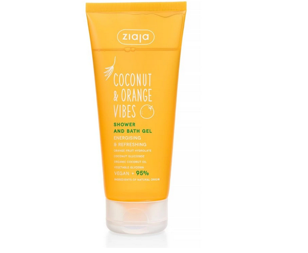 Ziaja Coconut & Orange Vibes sprchový gel pro tonizaci pokožky 200 ml