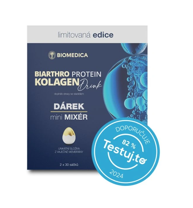 Biomedica Biarthro protein kolagen drink 2 x 30 sáčků