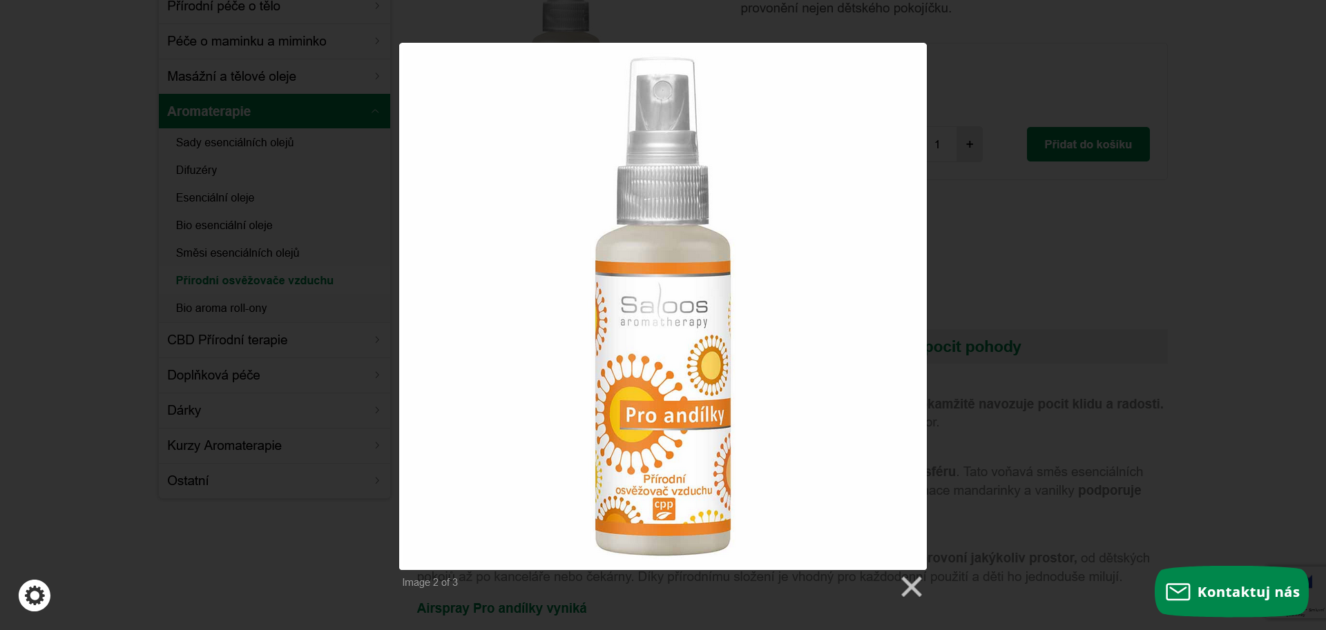 Saloos Natur aroma airspray Nachlazení a Imunita 50 ml