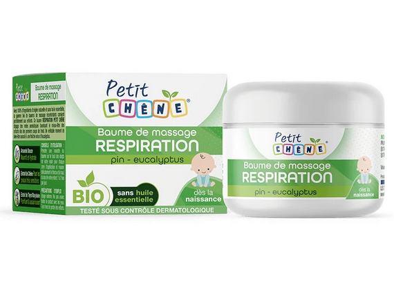 Petit CHENE Massage balm BREATHING masážní balzám borovice eukalypt 40 ml