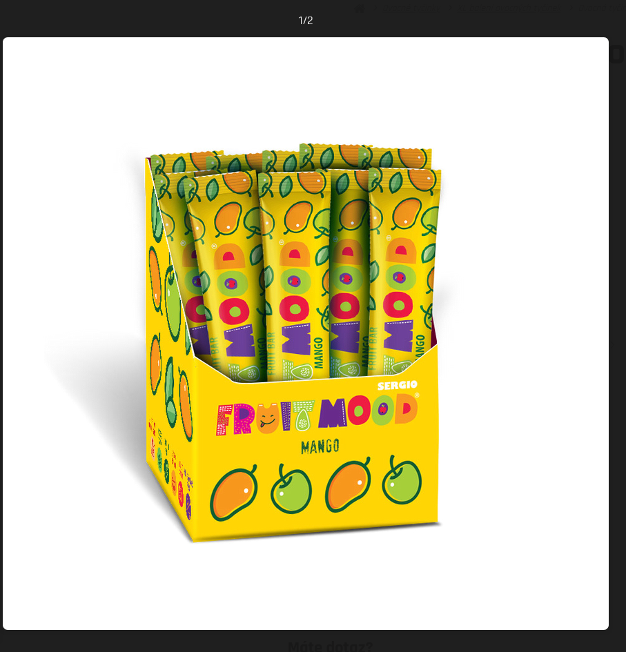 SERGIO Ovocná tyčinka Fruit Mood Mango 20 g