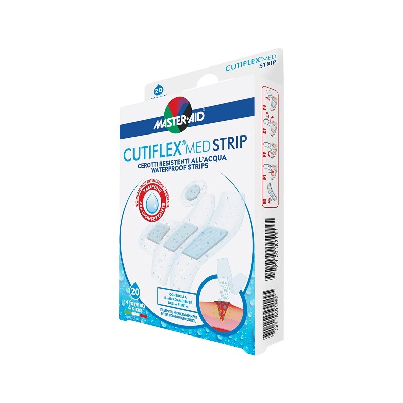 CUTIFLEX Náplasti do vody ultratenké 20 ks