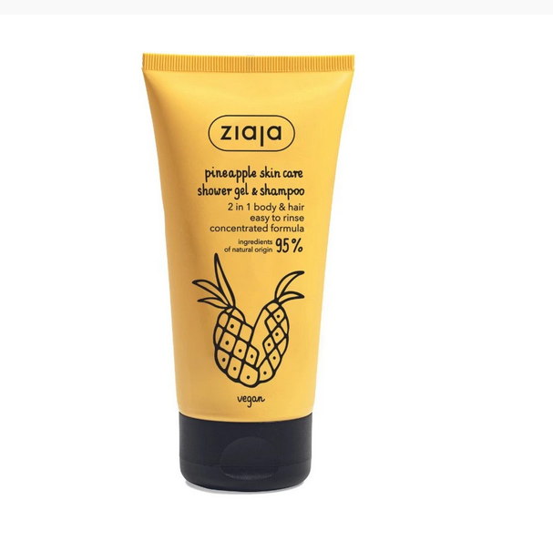 Ziaja ananas sprchový gel energizující 2v1   160ml