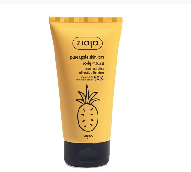 Ziaja Pineapple Body Foam tělová pěna s anticelulitidovým účinkem 160 ml