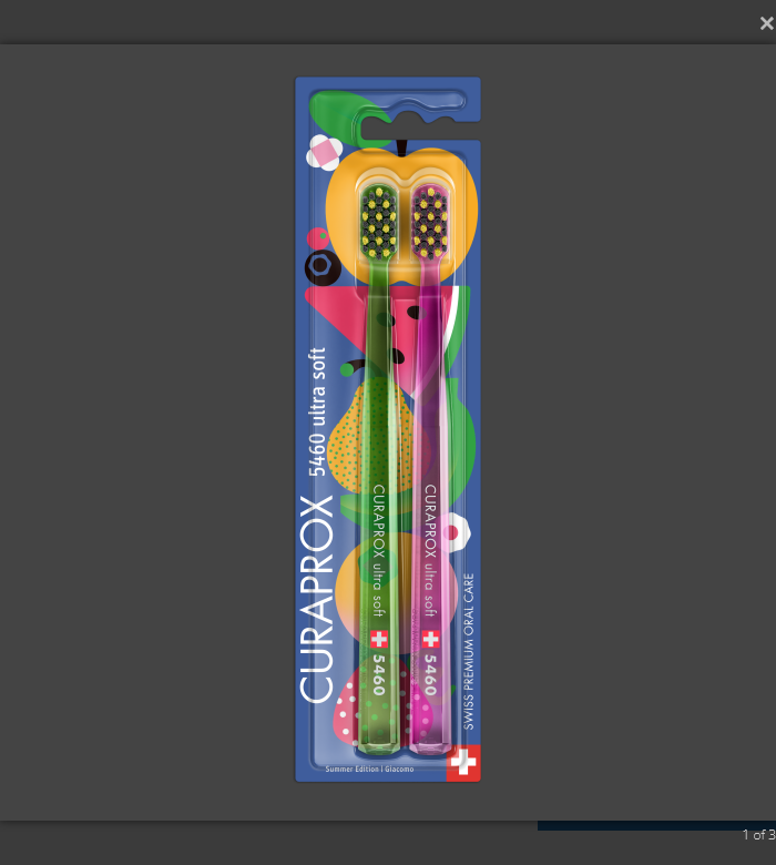Curaprox 5460 Tiger Edition Ultra Soft 2 ks
