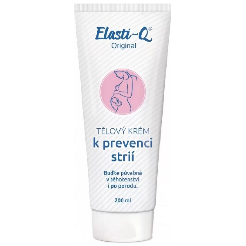 Elasti-Q Original tělový krém k prevenci strií 200 ml