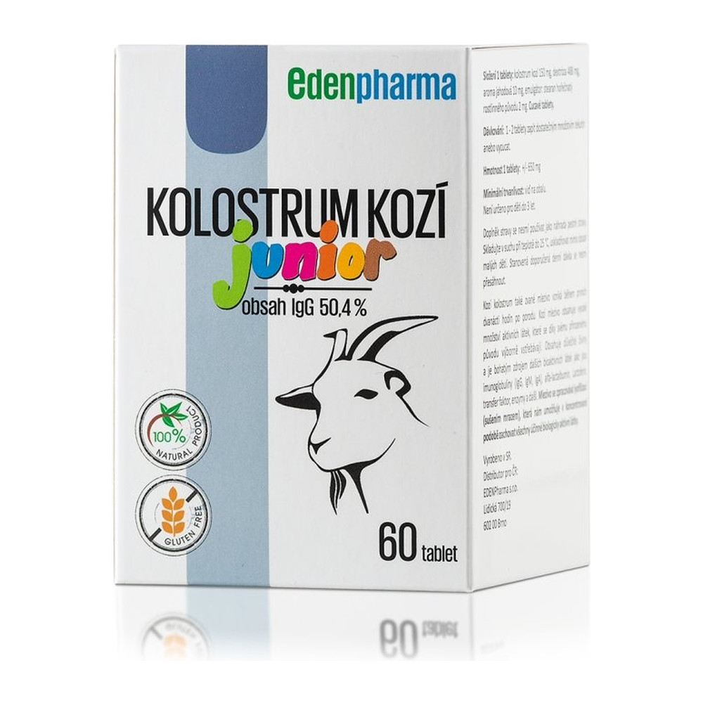 Edenpharma Kolostrum kozí Junior 60 tablet